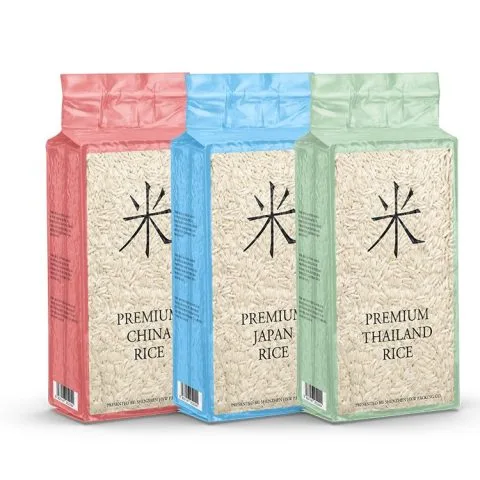 Custom Printed Compostable Side Gusset Bag for Coffee (1 kg) — side gusset bag in PLA / PBAT compostable laminate