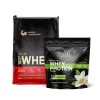 Custom Printed Whey Protein Bag for Protein and Supplement Powders (250 g) — stand up pouch in PET / PE laminate