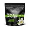 Custom Printed Matt Whey Protein Bag with Zipper — stand up pouch in PET / PE laminate with zipper, view 2