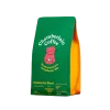 Custom Printed Recycled Coffee Bag with Valve (250 g) No. 2 — flat bottom bag in PET / PE laminate with degassing valve