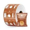 Custom Printed Stand Up Pouch for Snacks — stand up pouch in PET / PE laminate, view 2