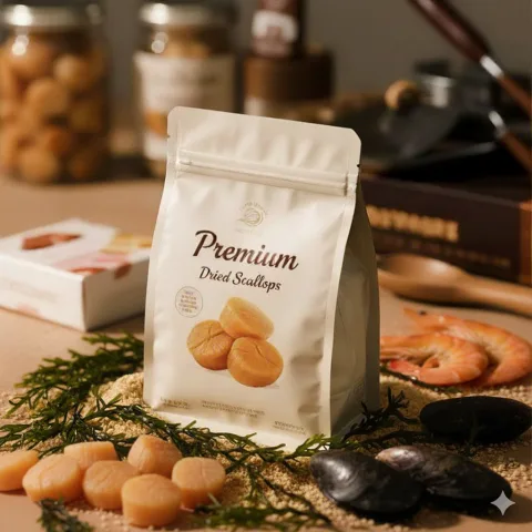 Custom Printed Pet Food Bag with Valve (200 g) — flat bottom bag in PET / PE laminate with degassing valve