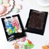Custom Printed Foil Mylar Bag with Zipper – Smell-Proof (1 g) — three side seal pouch in PET / AL / PE laminate with zipper, view 2