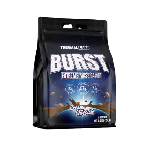 Custom Printed Foil Whey Protein Bag with Zipper (1 kg) No. 2 — flat bottom bag in PET / AL / PE laminate with zipper