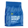 Custom Printed Foil Whey Protein Bag with Zipper (10 kg) — stand up pouch in PET / AL / PE laminate with zipper