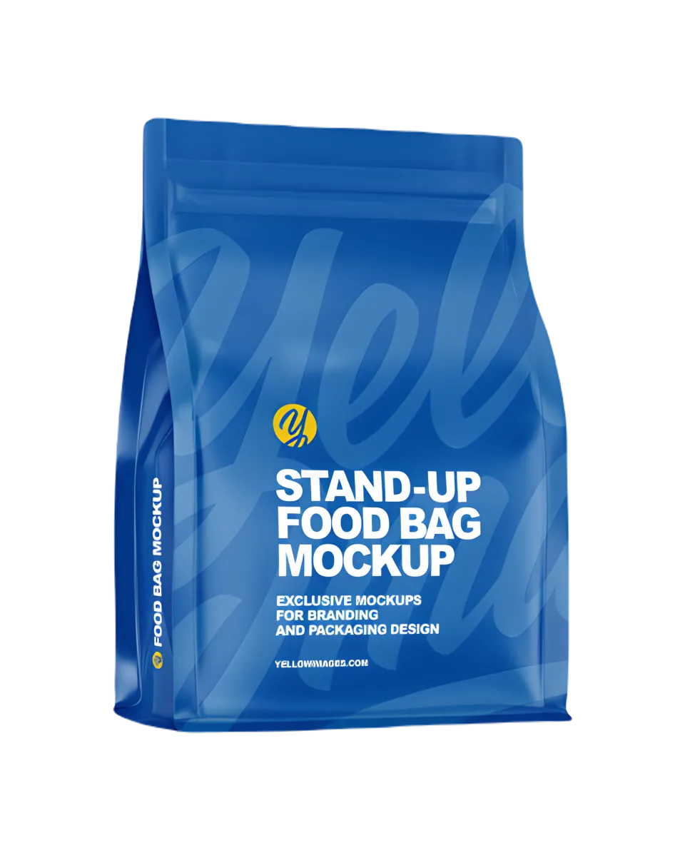 Custom Printed Foil Whey Protein Bag with Zipper (10 kg) — stand up pouch in PET / AL / PE laminate with zipper