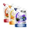 Custom Printed Spout Pouch for Juice (50 ml) — spout pouch in PET / PE laminate with spout, view 4