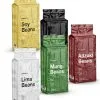 Custom Printed Recycled Side Gusset Bag for Coffee (1 kg) — side gusset bag in PET / PE laminate