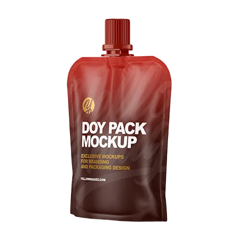 Custom Printed Stand Up Pouch for Snacks No. 2 — stand up pouch in PET / PE laminate