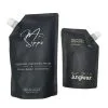 Custom Printed Spout Pouch for Juice No. 30 — spout pouch in PET / PE laminate with spout, view 3
