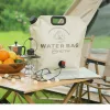 Custom Printed Spout Pouch with Valve (5 L) No. 2 — handled spout pouch in PET / PE laminate with spout, degassing valve, view 3