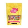 Custom Printed Kraft Mylar Bag with Zipper — stand up pouch in PET / AL / PE laminate with zipper, view 3