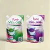 Custom Printed Foil Spout Pouch for Juice No. 2 — spout pouch in PET / AL / PE laminate with spout, view 4