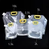 Custom Printed Spout Pouch for Juice No. 20 — spout pouch in PET / PE laminate with spout