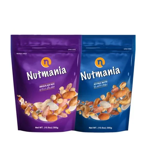 Custom Printed Foil Stand Up Pouch with Zipper — stand up pouch in PET / AL / PE laminate with zipper