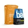 Custom Printed Foil Flat Bottom Bag with Zipper No. 2 — flat bottom bag in PET / AL / PE laminate with zipper