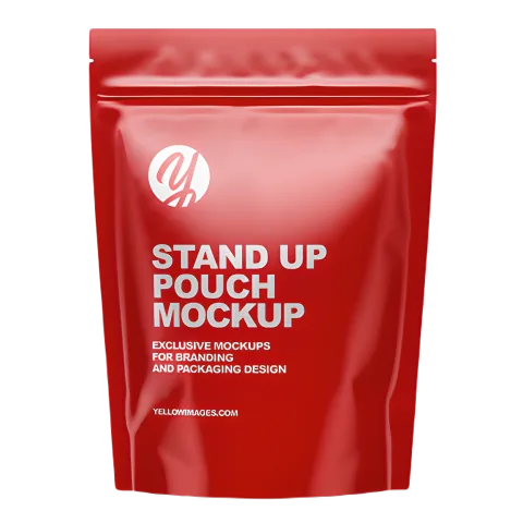 Custom Printed Stand Up Pouch for Snacks No. 7 — stand up pouch in PET / PE laminate