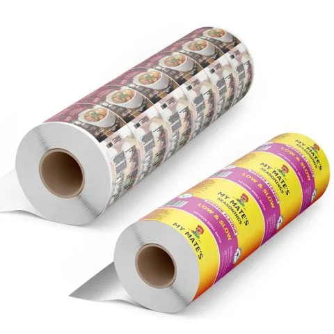 Custom Printed Foil Printing Roll Film for Your Own Form-fill-seal Line — printed roll film in PET / AL / PE laminate