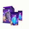 Custom Printed Mylar Bag for Odour and Moisture Sensitive Dry Goods (5 g) — custom shape pouch in PET / PE laminate, view 2