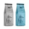 Custom Printed Matt Coffee Bag with Valve (250 g) — side gusset bag in PET / PE laminate with degassing valve