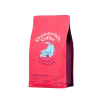 Custom Printed Foil Matt Coffee Bag with Zipper and Valve (1 kg) — flat bottom bag in PET / AL / PE laminate with zipper, tear notch, degassing valve