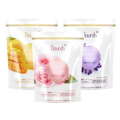 Custom Printed Stand Up Pouch with Zipper No. 11 — stand up pouch in PET / PE laminate with zipper