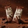 Custom Printed Foil Back Seal Pouch for Snacks No. 7 — back seal pillow pouch in PET / AL / PE laminate, view 3