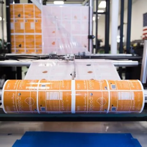 Custom Printed Foil Printing Roll Film for Your Own Form-fill-seal Line No. 3 — printed roll film in PET / AL / PE laminate