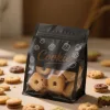 Custom Printed Paper Pouch for Dried Fruit No. 2 — flat bottom bag in Kraft paper / PE laminate, view 4