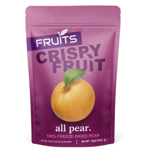 Custom Printed Foil Mylar Bag with Zipper No. 5 — stand up pouch in PET / AL / PE laminate with zipper