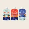 Custom Printed Compostable Spout Pouch for Juice No. 7 — spout pouch in PLA / PBAT compostable laminate with spout, view 3