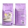Custom Printed Recycled Pet Food Bag with Zipper (2 kg/5 kg/10 kg) — flat bottom bag in PET / PE laminate with zipper, view 4