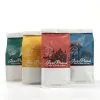 Custom Printed Coffee Bag with Zipper and Valve and Window (2 kg) — side gusset bag in PET / PE laminate with zipper, degassing valve, view 3