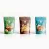 Custom Printed Compostable Stand Up Pouch with Zipper No. 3 — stand up pouch in PLA / PBAT compostable laminate with zipper