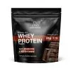Custom Printed Matt Whey Protein Bag with Zipper — stand up pouch in PET / PE laminate with zipper, view 5