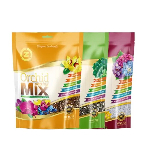 Custom Printed Fertiliser Bag (1 lb) — stand up pouch in PET / PE laminate