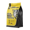 Custom Printed Whey Protein Bag with Zipper (1 kg) — flat bottom bag in PET / PE laminate with zipper