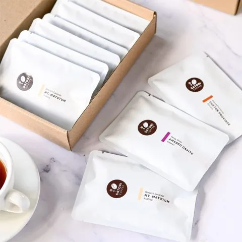 Custom Printed Foil 3 Side Sealed Bag for Sachets No. 2 — three side seal pouch in PET / AL / PE laminate