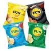 Custom Printed Back Seal Pouch for Snacks No. 10 — back seal pillow pouch in PET / PE laminate, view 3