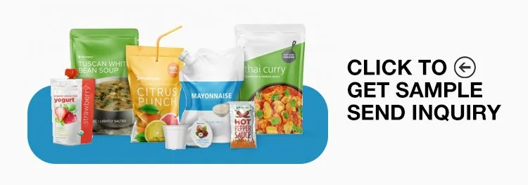 Request free custom packaging samples from a flexible packaging manufacturer