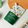Custom Printed Compostable Spout Pouch for Juice (100 ml) No. 4 — spout pouch in PLA / PBAT compostable laminate with spout, view 2