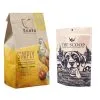 Custom Printed Foil Pet Food Bag with Zipper No. 2 — stand up pouch in PET / AL / PE laminate with zipper, view 3