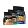 Custom Printed Foil Flat Bottom Bag with Zipper No. 2 — flat bottom bag in PET / AL / PE laminate with zipper, view 4