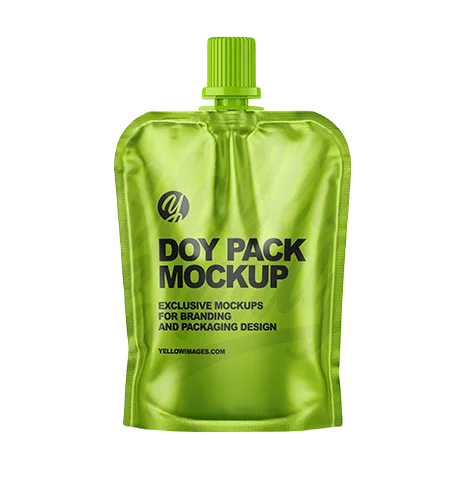 Custom Printed Foil Stand Up Pouch for Snacks No. 5 — stand up pouch in PET / AL / PE laminate