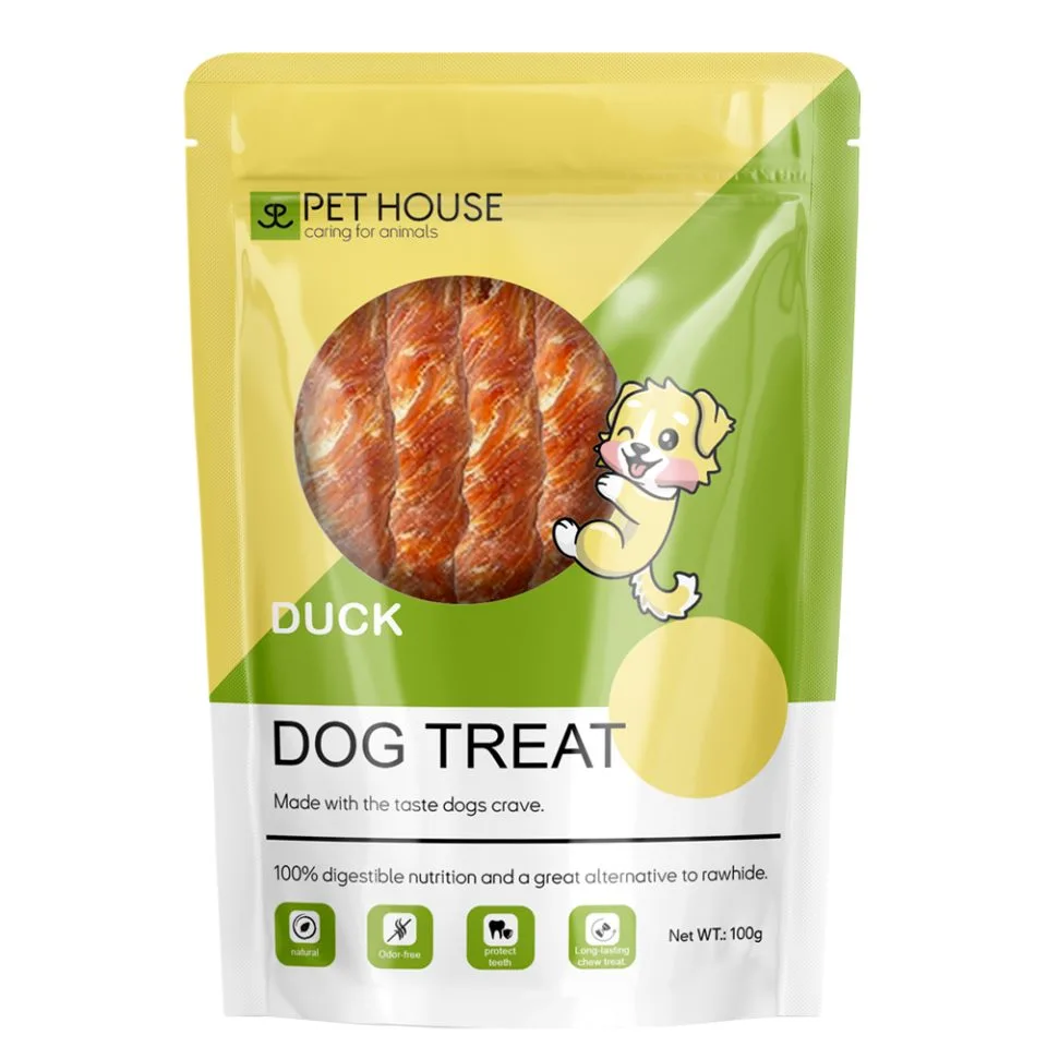 Custom Printed Foil Pet Food Bag with Zipper (5 kg) — stand up pouch in PET / AL / PE laminate with zipper