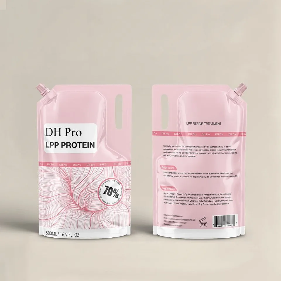 Custom Printed Compostable Spout Pouch for Juice No. 8 — spout pouch in PLA / PBAT compostable laminate with spout