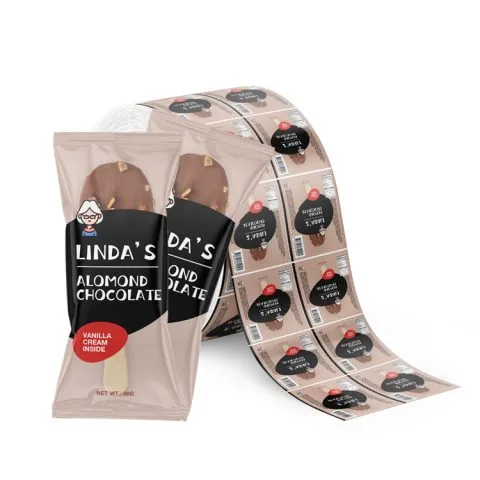 Custom Printed Back Seal Pouch for Snacks — back seal pillow pouch in PET / PE laminate