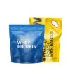Custom Printed Compostable Stand Up Pouch with Zipper No. 2 — stand up pouch in PLA / PBAT compostable laminate with zipper, view 3