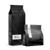 Custom Printed Compostable Coffee Bag with Zipper (100 g) — flat bottom bag in PLA / PBAT compostable laminate with zipper