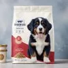 Custom Printed Foil Pet Food Bag with Zipper — flat bottom bag in PET / AL / PE laminate with zipper